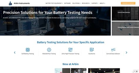 industrial battery testing equipment